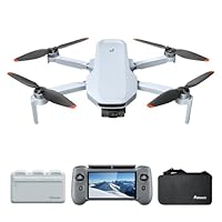Potensic ATOM 2 Fly More Combo with RC PTD 1, Drones with Camera for Adults 4K Video, 8K Photo, 10KM Transmission, 96 Mins Flight, 3-Axis Gimbal, AI Track, Vertical Shooting, AI Night Shot, Under 249g