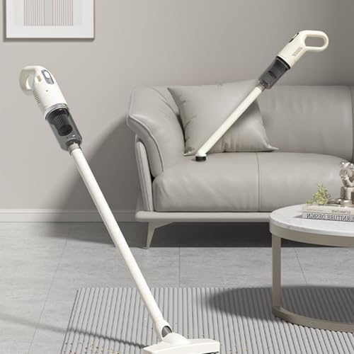 Aspiradora de mano con motor potente de 18000 PA y triple filtro para alfombras del hogar 3