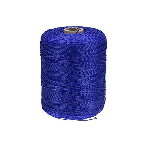 Meccanixity Twisted Mason Line Nylon Twine String Cord Blue 600M/656 Yard 1Mm Dia For Netting, Landscaping, Home Improvement, Diy Projects, Crafting, Masonry, Gardening #TOP2