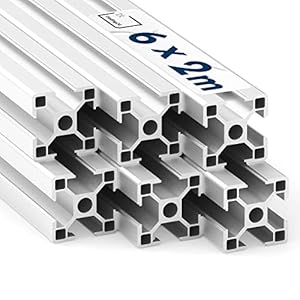 Tktrading24 Alu Profil 6 Stück 30x30mm