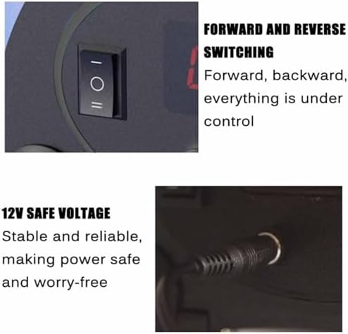Digital Electric Spinning Wheel with Foot Switch, 240g Capacity, Stepless Speed Control, Forward & Reverse, Perfect for Yarn Crafting & Weaving