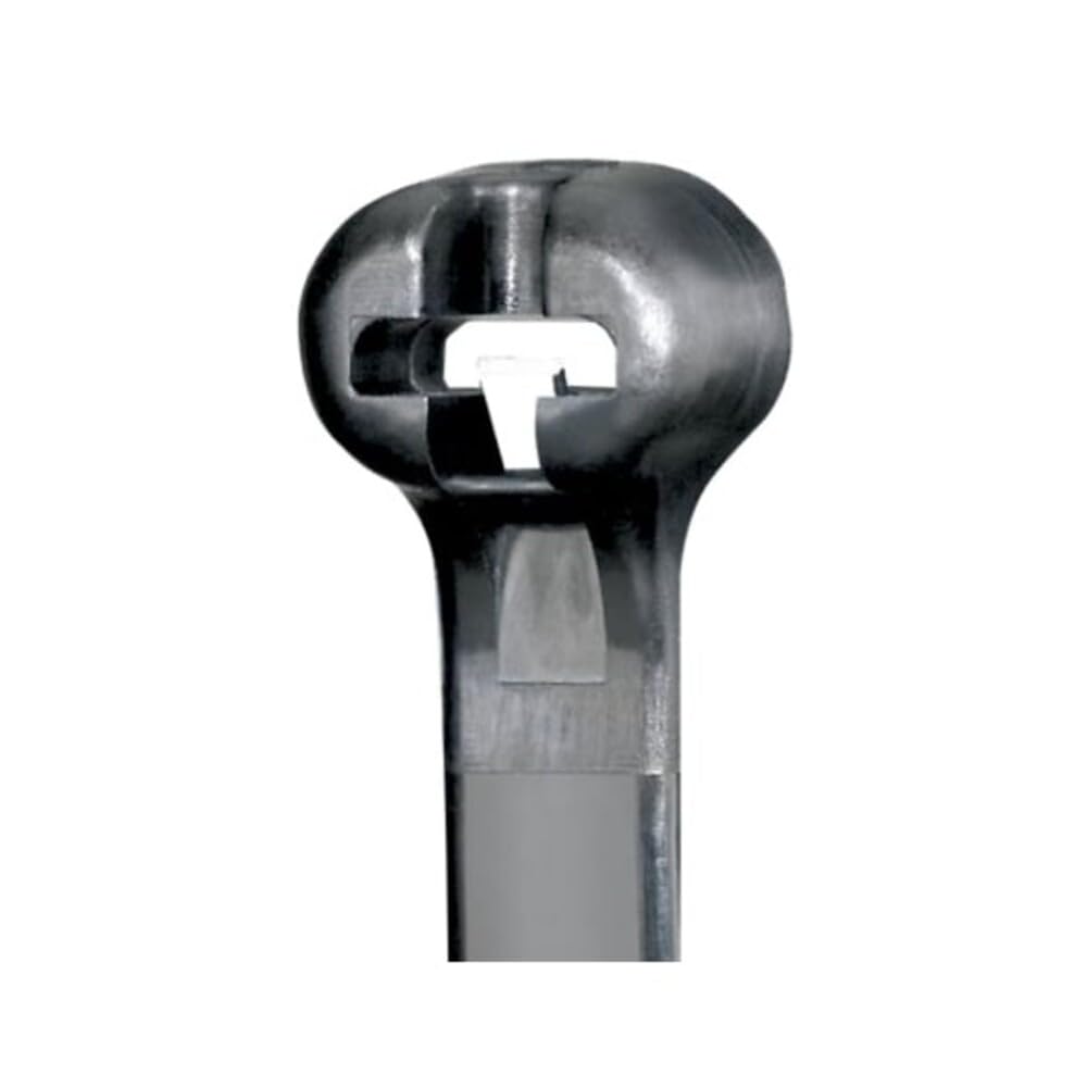 PANDUIT BT2S-M0 Nailon Black 100pc (S) Cable Tie – Cable Ties (20.3 cm, 1.1 mm, 4.7 mm, 100 PC (S))