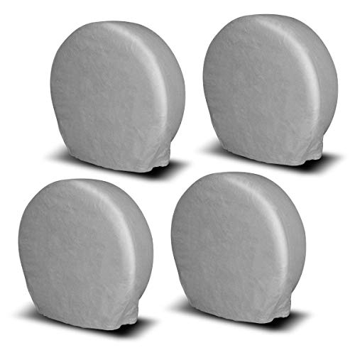 YITAMOTOR Set of 4 Waterproof Tire Cover, Extra Thick 5-ply Motorhome RV Wheel