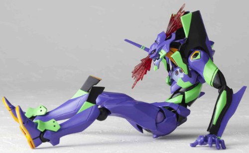Revoltech Yamaguchi No.100 Evangelion Evolution EVA Unit 01 miniatura 6