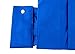 Mercy Robes Mens Royal Blue Long Sleeve French Cuff TAB Collar Clergy Shirt (16