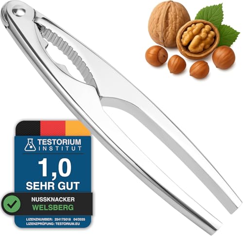 Welsberg Nussknacker Nutcracker Walnüsse Nussöffner, Metall...