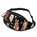 DJNGN Cascanueces Soldados de Juguete Unisex Riñonera Cremalleras Bolsa Ajustable Casual Riñonera Correr