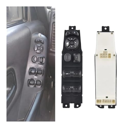 Interrupteur commande vitre electrique gauche pour Cherokee 2001 reparer bouton bloque - 3