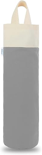 Miniatura 2 de Soporte para bolsas de plástico, de algodón puro, para bolsas de plástico, organizador de almacenamiento, paquete de 2