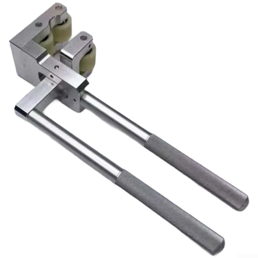 Pinza crimpatrice per stecche da biliardo, in lega di alluminio, color argento, pinza di precisione per riparazioni e intarsi di filettature