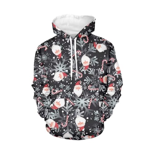 JEOCODY Women Casual Hoodie Long Sleeve Sweatshirt with Pocket3