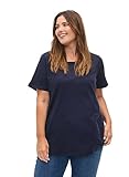 s51 batterie 12v 2er-Pack basic T-Shirts Zizzi Damen Große Größen T-Shirt 2er-Pack Baumwolle Basic Gr. 50-52 Navy B/B White