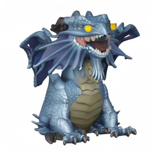 Funko POP! Dungeons and Dragons Bahamut 4.85-in Vinyl Figure GameStop Exclusive, 71759, Metallic, Super - Image 4