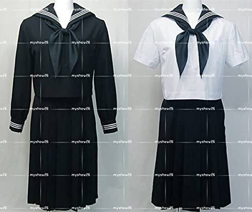 Amazon.co.jp: longmucos 江東商業高校の 冬/夏/制服セット