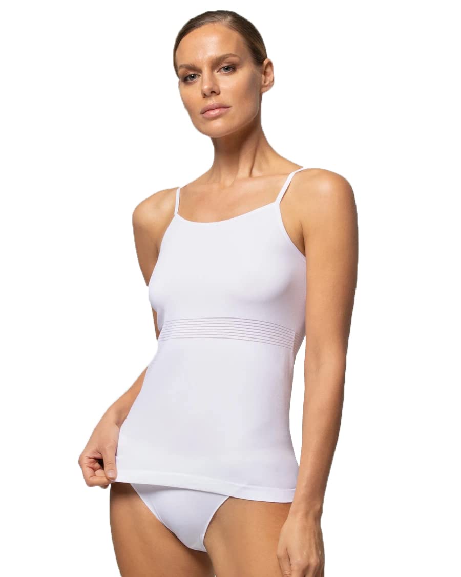 Canottiere Seamless Pompea - Pack 3 Donne In Microfibra - Foto 9