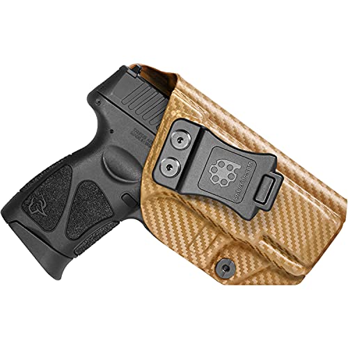 Taurus G3C Holster Taurus G2C Holster IWB Kydex Fit: G3C / G2C / G2S / G2 / PT111 / PT140 Pistol – Inside Waistband Concealed Carry – Adjustable Cant & 'Posi-Click' Retention – No Jitter - US Made