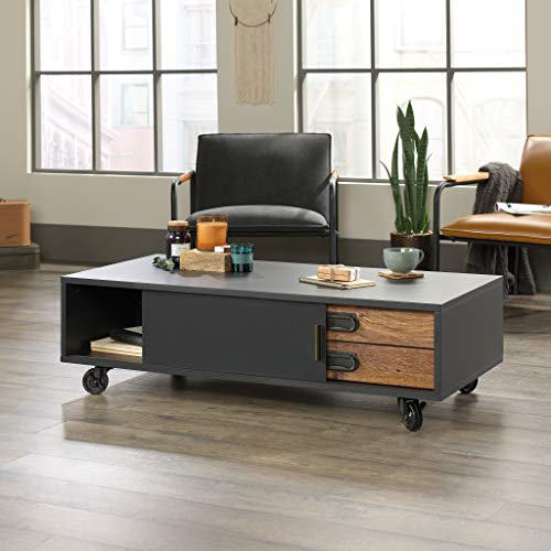 Sauder Boulevard Café Coffee Table, Black Finish #TOP3