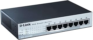 D-LINK DES-1210-08P 8-Port 10/100 PoE Web Smart-III Switch