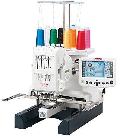 Janome MB-4S Four Needle Embroidery Machine with Accessories