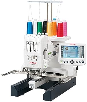 Janome MB-4S Four Needle Embroidery Machine with Accessories
