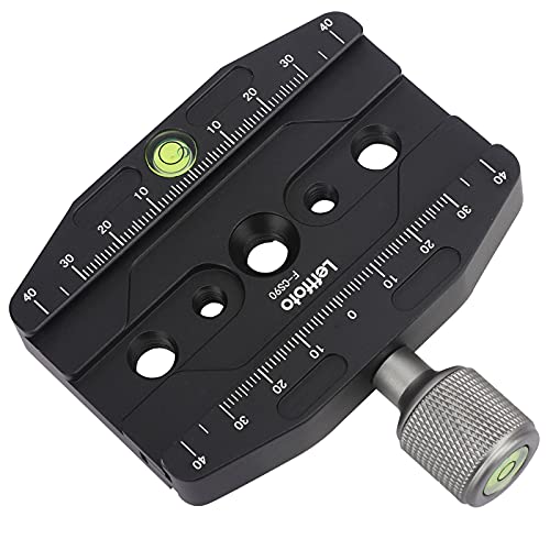 90 mm Universal-Schnellspannklemme mit arca Swiss passend für Stativ-Kugelkopf, Universal-Schnellwechselsitz, Einbeinstativkopf, Stativ-Schnellwechselplatte Cover