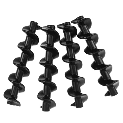 LALADEFIEE Eje Espiral para Fuente de Chocolate 4 Piezas Varilla de Alimentación para Máquina de Chocolate Mini Repuesto Compatible para Uso Doméstico Fiestas y Eventos Familiares