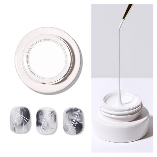 Spider Gel para uñas blanco 0.17 Fl Oz miniatura 1