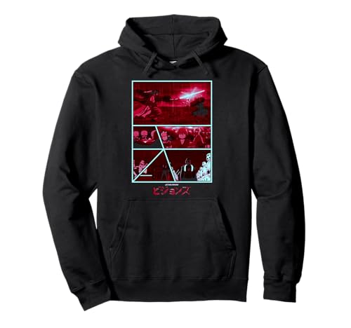 Star Wars Visions Dark Comic Poster Pullover Hoodie chaud et résistant contre le froid