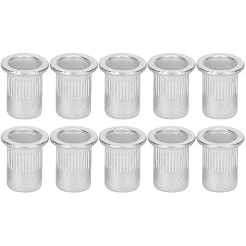 200Pcs Aluminium Rivet Nut Fasteners Cover