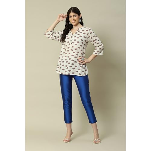 Image of Maroon Polyester Slim Solid Pants