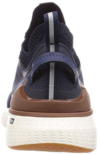 Cole Haan Mens Zerogrand Overtake Runner Road Running Shoe, Marine Blue/Navy Ink/Ch British Tan/Optic White, 10 Us #TOP2