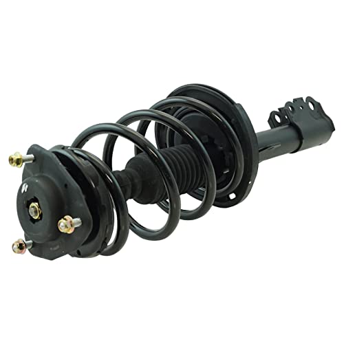 Image of TRQ Front and Rear Complete Strut Assembly & Shock Absorber Kit Complete Strut & Coil Spring Assembly Compatible with 2011-2014 Toyota Sienna