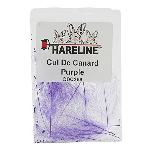 Hareline Fly Tying Cul de Canard (CDC) - Natural CDC Feathers for Fly Tying Dry Flies, Emergers & Comparaduns