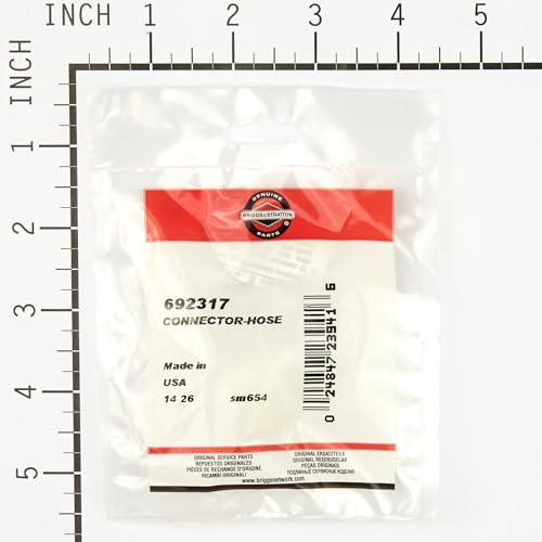 Conector para manguito Briggs and Stratton 692317 para motor de cortacésped 4