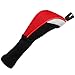 Andux 3pcs/Set Golf 460cc Driver Wood Club Head Covers Long Neck with No. Tags Red