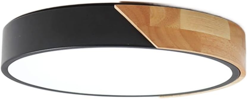 Macaron LED Ceiling Lamp Nordic Ultra Thin Simple Ceiling Light Modern Flush Mount Lighting Fixture Close to Ceiling Light Fixture(3000K Warm Light) for Study,Corridor,Bedroom, Stairwell