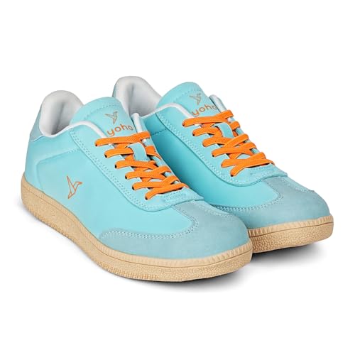 Image of YOHO Quoi Sneakers for Women | Soft Lining & Cushioned Insoles Shoes | Stylish & Casual Everyday | Vibrant Colours