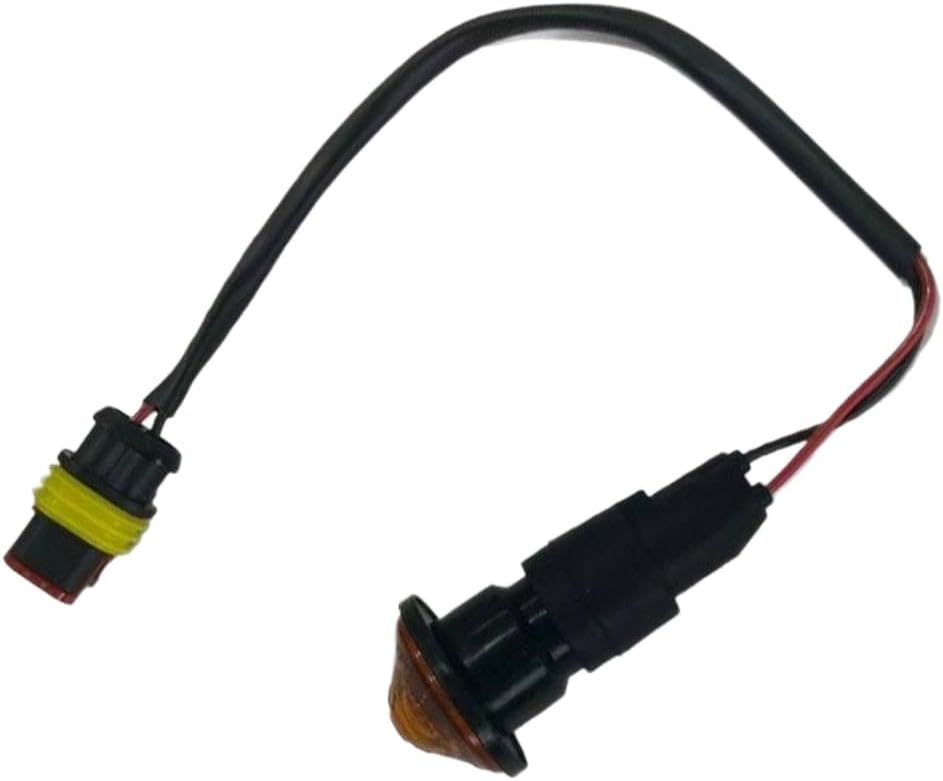 F360 Car Side Flasher - Direct Replacement Compatible with Select Vehicles, Plastic Housing