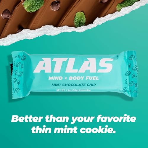 Atlas Protein Bar B07Z8BFGBQ 20G Protein, 1G Sugar thumb #1