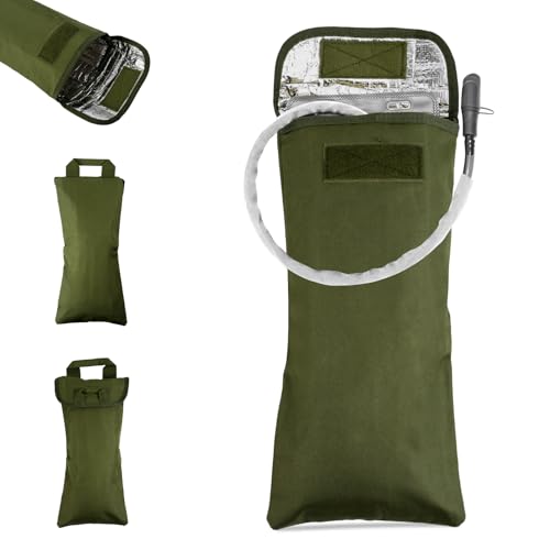 Sac isolant pour poche à eau 2L BOXOB en tissu Oxford noir