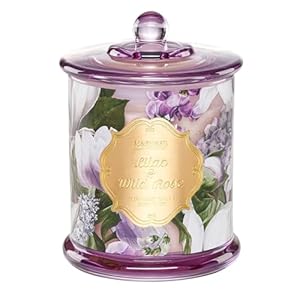 M&SENSE Lilac Wild Rose Large Soy Scented Candles Gifts for Women Long Burning 360g 75H Organic Candles Gifts for Men Non Toxic Long Lasting Candle for Home Strong Scented Floral Aromatherapy Candle