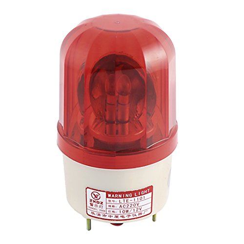 Lámpara de advertencia rotativa contra accidentes laborales con flash industrial AC 220V
