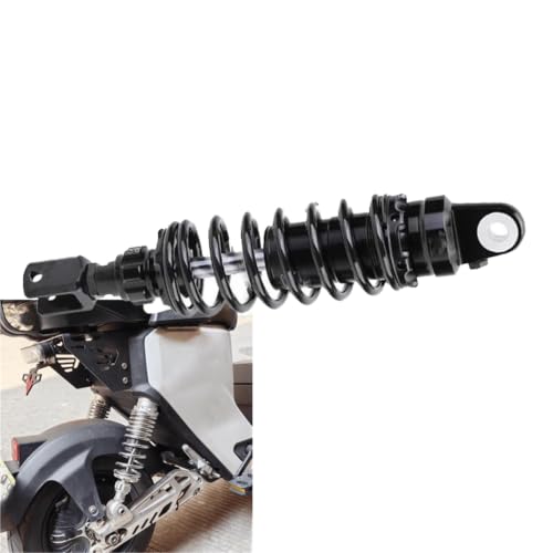 Amortisseur arrière 305mm réglable universel en finition Nero pour moto