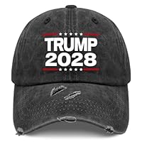 Tru-mp 2028 Hats for Mens Funny Washed Distressed Baseball Cap