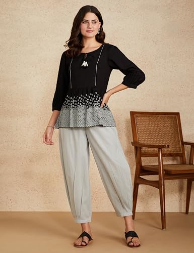 Image of Amazon Brand - Myx Women Cotton Salwar (Available in Plus Sizes)