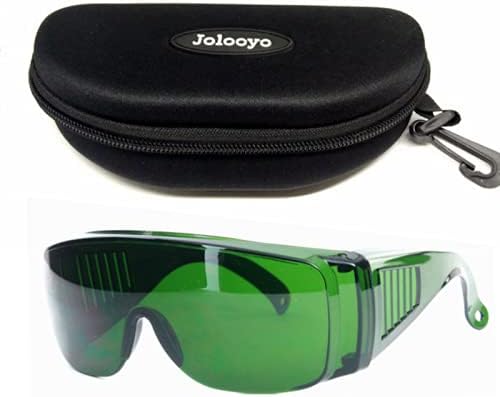 Gafas de seguridad láser 200-450nm y 800-2000nm 405nm OD4+450nm 808nm 1064nm YAG gafas protectoras con caja