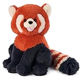 GUND Cedar Red Panda Plush, Premium Red Panda Stuffed Animals for Ages 1 and Up, Orange/Blue, 10”
