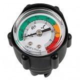 YARNOW Manometer für Schlauchboot SUP Luftdruck Prüfer Kajak Messgerät