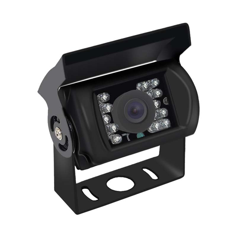 Image of Bus Truck Backup Camera with 10Meters Cable 4 Pin Aviation Connector, Waterproof IR Night Vision Wide Angle Rear View Lens for Bus /RV Camper /Truck /Trailer /Van roof Mounted Fitting