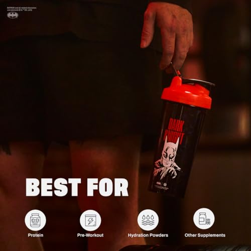 Image of BlenderBottle DARK KNIGHT (Batman) Pro28-28-oz. - Full-Color Red /Black